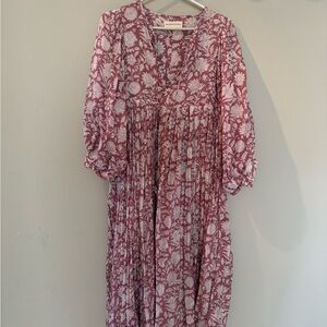 Daughters of India Kyra Midi Dress - Musk
